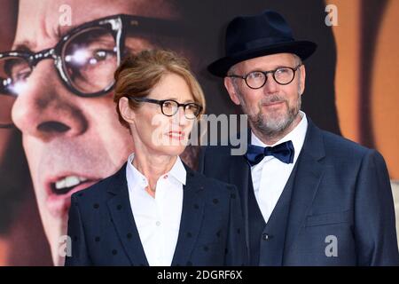 Jonathan Dayton and  Valerie Faris arriving at the Battle of the Sexes Premiere held during the BFI London Film Festival at the Odeon Leicester Square in London. Photo credit should read: Doug Peters/EMPICS Entertainment  Stock Photo