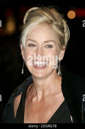 Sharon Stone arriving at the Basic Instinct 2 film premiere, London. Â© Doug Peters/allactiondigital.com  Stock Photo