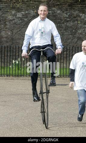 Richard Dunwoody poses. Stock Photo