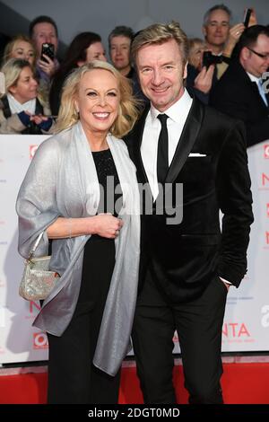 Jayne Torvill and Christopher Dean attending the National Television Awards 2018 held at the O2, London. Photo credit should read: Doug Peters/EMPICS Entertainment Stock Photo