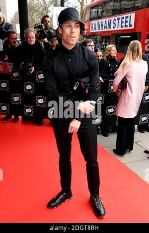 Joey Essex attending the 2018 TRIC Awards at the Grosvenor House Hotel in London. Photo credit should read: Doug Peters/EMPICS Entertainment Stock Photo