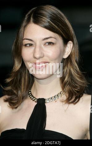 Sofia Coppola arriving. Stock Photo