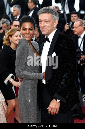 Tina Kunakey attending the Les Filles du Soleil (Girls of the Sun