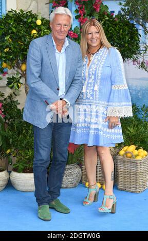 Bjorn Borg and wife Patricia Ostfeldt attending the premiere of Mamma Mia! Here We Go Again held at the Eventim Hammersmith Apollo, London. Photo credit should read: Doug Peters/EMPICS Stock Photo