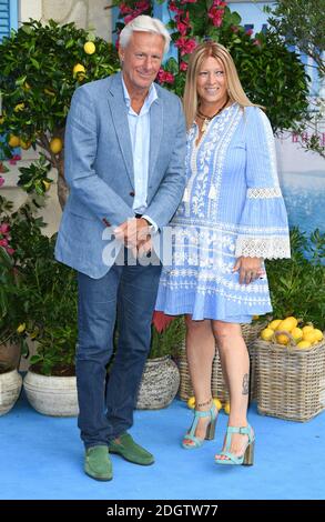 Bjorn Borg and wife Patricia Ostfeldt attending the premiere of Mamma Mia! Here We Go Again held at the Eventim Hammersmith Apollo, London. Photo credit should read: Doug Peters/EMPICS Stock Photo