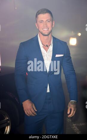 Dan Osborne enters the house during the Celebrity Big Brother Launch Night at Elstree Studios, Hertfordshire. Photo credit should read: Doug Peters/EMPICS  Stock Photo