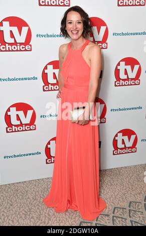 Jessica Ransom attending the TV Choice Awards at the Dorchester Hotel