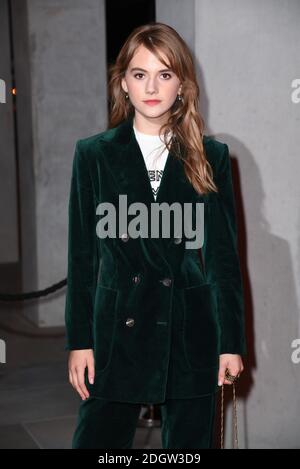 Emilia Jones arriving at the UK Premiere of Two For Joy, Everyman Cinema Kings Cross, London. Photo credit should read: Doug Peters/EMPICS Stock Photo