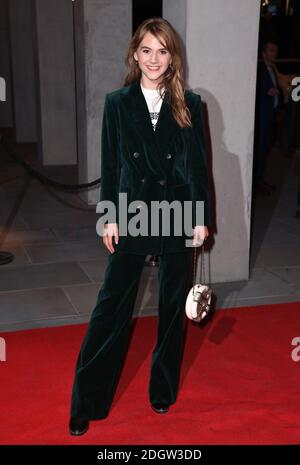 Emilia Jones arriving at the UK Premiere of Two For Joy, Everyman Cinema Kings Cross, London. Photo credit should read: Doug Peters/EMPICS Stock Photo