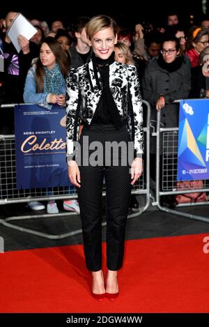 Denise Gough attending the Colette UK Premiere as part of the BFI London Film Festival at the Cineworld Leicester Square, London Stock Photo