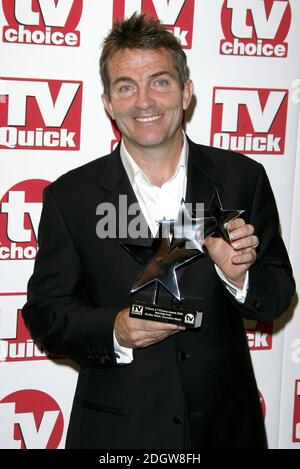 Bradley Walsh in the press room at the The 2006 TV Quick and TV Choice Awards, Dorchester Hotel, London. Stock Photo