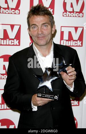 Bradley Walsh in the press room at the The 2006 TV Quick and TV Choice Awards, Dorchester Hotel, London. Stock Photo