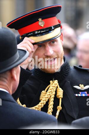 The Duke of Sussex visits the Field of Remembrance at Westminster Abbey, which has been organised by the Poppy Factory and held in the grounds of Westminster Abbey since November 1928.Photo credit should read: Doug Peters/EMPICS Stock Photo