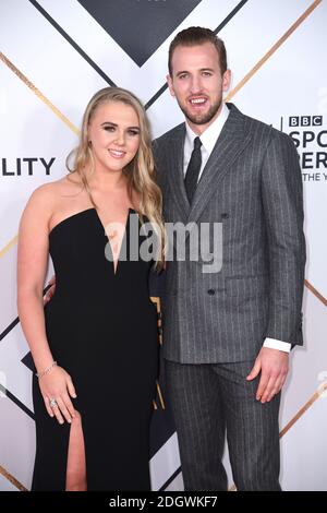 Harry Kane and fiancee Katie Goodland arriving at the BBC Sports Personality of the Year 2018, Vox, Birmingham. Picture Credit Should Read: Doug Peters/EMPICS Stock Photo