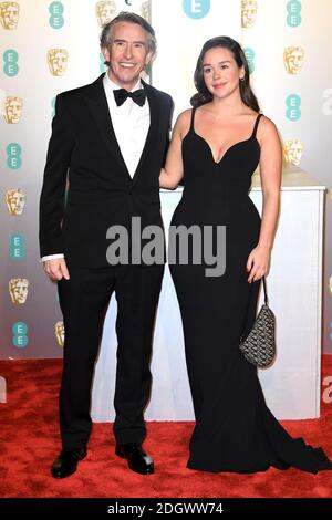 Steve Coogan and Clare Coogan attending the 72nd British Academy Film ...