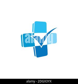 LIST OF HEALTH CHECK VECTOR SYMBOL Stock Vector