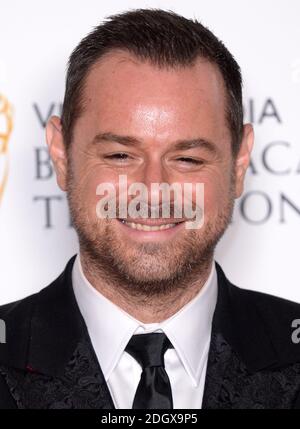 Danny Dyer in the press room during the Virgin Media BAFTA TV awards, held at the Royal Festival Hall in London. Photo credit should read: Doug Peters/EMPICS Stock Photo