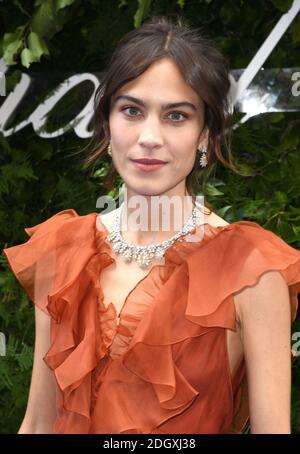 Alexa Chung attending the Chopard New Store Opening held on New Bond