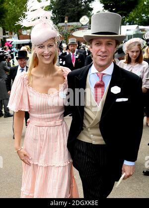 Lady Gabriella Kingston (left) and Thomas Kingston attending Ladies Day of Royal Ascot at Ascot Racecourse. Picture credit should read: Doug Peters/EMPICS Stock Photo