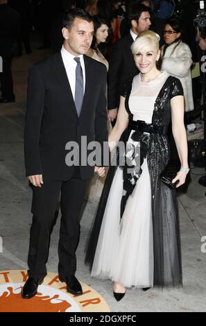 Gwen Stefani and Gavin Rossdale attending the Vanity Fair Party Oscar Party, Los Angeles on 25/02/2007. Stock Photo