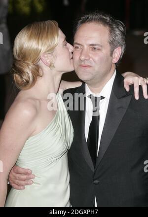 Kate Winslet and Sam Mendes attending the Vanity Fair Party Oscar Party, Los Angeles on 25/02/2007. Stock Photo