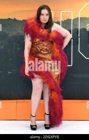 Lena Dunham attending the Once Upon A Time... In Hollywood UK premiere
