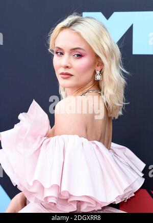 Zara Larsson attending the MTV Video Music Awards 2025 held at the UBS ...