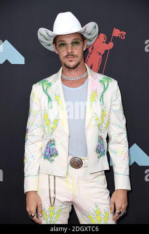 Diplo arriving at the MTV Video Music Awards 2019, held at the Prudential Centre in Newark, NJ. Photo credit should read: Doug Peters/EMPICS Stock Photo