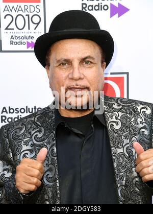 Dennis Alcapone arrives ahead of the Q Awards 2019 at the