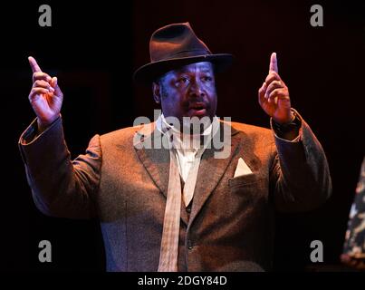 Wendell Pierce appears on stage in Death of a Salesman, Piccadilly Theatre, West End, London . Photo credit should read: Doug Peters/EMPICS Stock Photo