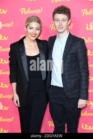 Mollie King and Matt Edmondson attending the ITV Palooza held at the Royal Festival Hall, Southbank Centre, London.. Photo credit should read: Doug Peters/EMPICS Stock Photo