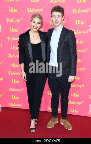 Mollie King and Matt Edmondson attending the ITV Palooza held at the Royal Festival Hall, Southbank Centre, London.. Photo credit should read: Doug Peters/EMPICS Stock Photo