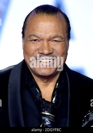 Billy Dee Williams attending the Premiere of Star Wars: The Rise of Skywalker held at The Cineworld Cinema in Leicester Square, London. Picture credit should read: Doug Peters/EMPICS Stock Photo