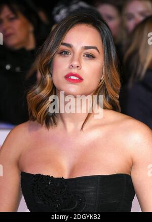 Georgia May Foote attending the National Television Awards 2020 held at