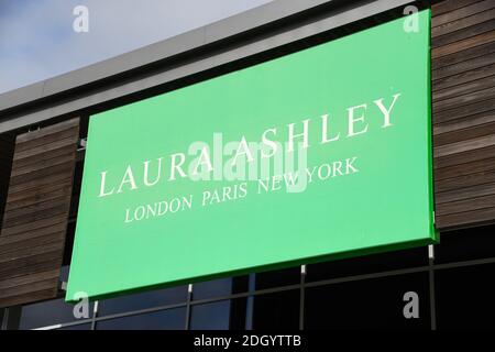 Laura Ashley goes into Administration, Store shown A1 Retail Park, Biggleswade, Bedfordshire. Photo credit should read: Doug Peters/EMPICS Stock Photo