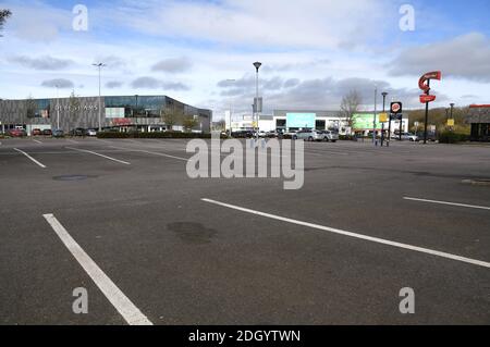 Pizza Hut. Restaurant shown Roaring Meg retail park, Stevenage, Hertfordshire. Photo credit should read: Doug Peters/EMPICS Stock Photo