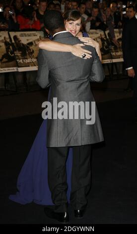 Jennifer Garner and Jamie Foxx arriving at the UK Premiere of Kingdom, Odeon West End Cinema, Leicester Square, London.Picture Stock Photo