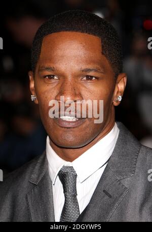 Jamie Foxx arriving at the UK Premiere of Kingdom, Odeon West End Cinema, Leicester Square, London.Picture Stock Photo