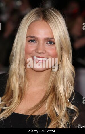 Stephanie Macintosh arriving for the 2007 National Televsision Awards (NTA's) at the Royal Albert Hall, west London. Stock Photo