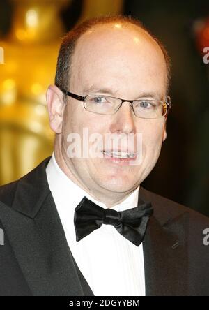 Prince Albert of Monaco arrives for at the World Music Awards 2007 at the Sporting Club Casino in Monte Carlo, France. Stock Photo