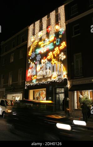 Stella McCartney launches her Christmas Lights Party held at her Shop 'Stella McCartney', Bruton St, London. Stock Photo
