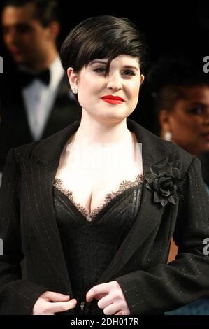 Kelly Osbourne arrives for a charity performance celebrating 10 years of the popular musical Chicago at the Cambridge Theatre, London. Stock Photo