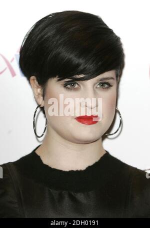 Kelly Osbourne arrives for a charity performance celebrating 10 years of the popular musical Chicago at the Cambridge Theatre, London. Stock Photo