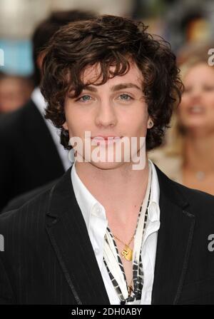 Aaron Taylor-Johnson arriving at the UK Premiere of Angus,Thongs and Perfect Snogging. Held at the Empire Cinema, Leicester Square. Stock Photo