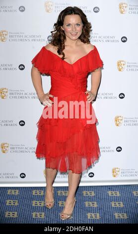 Geri Halliwell at the EA BAFTA Kids Awards at the Hilton Hotel in London. Stock Photo