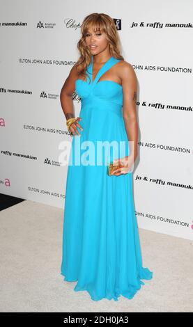 Eve arriving at the 17th Annual Elton John AIDS Foundation Oscar Party at the Pacific Design Center, West Hollywood. Stock Photo