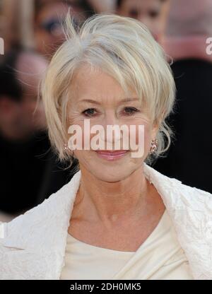 Helen Mirren arrives at the 'State of Play' World premiere at the Empire Cinema, Leicester Square, London Stock Photo