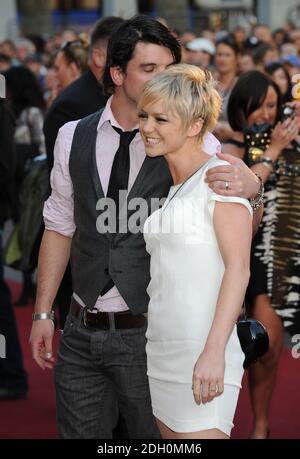 Hannah Spearritt and Andrew Lee Potts arrive at the 'State of Play' World premiere at the Empire Cinema, Leicester Square, London Stock Photo