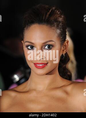 Aleshia Dixon arriving at The Variety Club Showbiz Awards 2009, Grovesnor House Hotel, Park Lane, London. Stock Photo