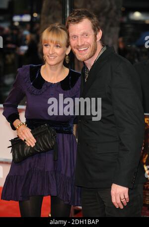 Jason Flemyng and his wife Elly Fairman attending the gala screening of ...